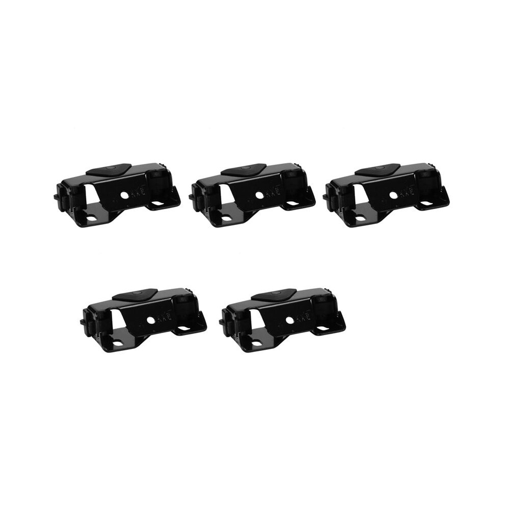 5X Car Rear Trunk Door Lock Tailgate Boot Lock Catch For C2 206 207 8724 C0 Black 6033968500354