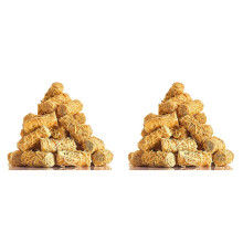 2X Fire Starters for Fireplace, Wood Stove, Campfires, Grill, Fire Pit, Smoker, BBQ - Odorless Charcoal  Sticks