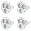 4X MR16 GU5.3 12V Cool White Light Bulb 3X1W 2