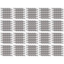 600 Juegos de Etiquetas de Visualización de Precios de Cubos de Plástico Marco de Soporte de Número Ajustable Tienda de Etiquetas