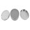 Dual-Sided Box Grater Grey 17x12x7cm PP/430SS 3