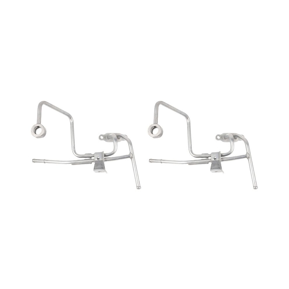 2X Turbocharger Exhaust Pipe Water Pipe Assy For Frontier Navara D40 2008-2012 14498-Eb70a 14498Eb70a Silver 6032911911278
