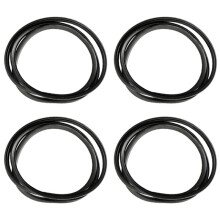 4X Car Sunroof Seal Strips Waterproof Rubber Seal for Beetle A4 Leon 8D0877297