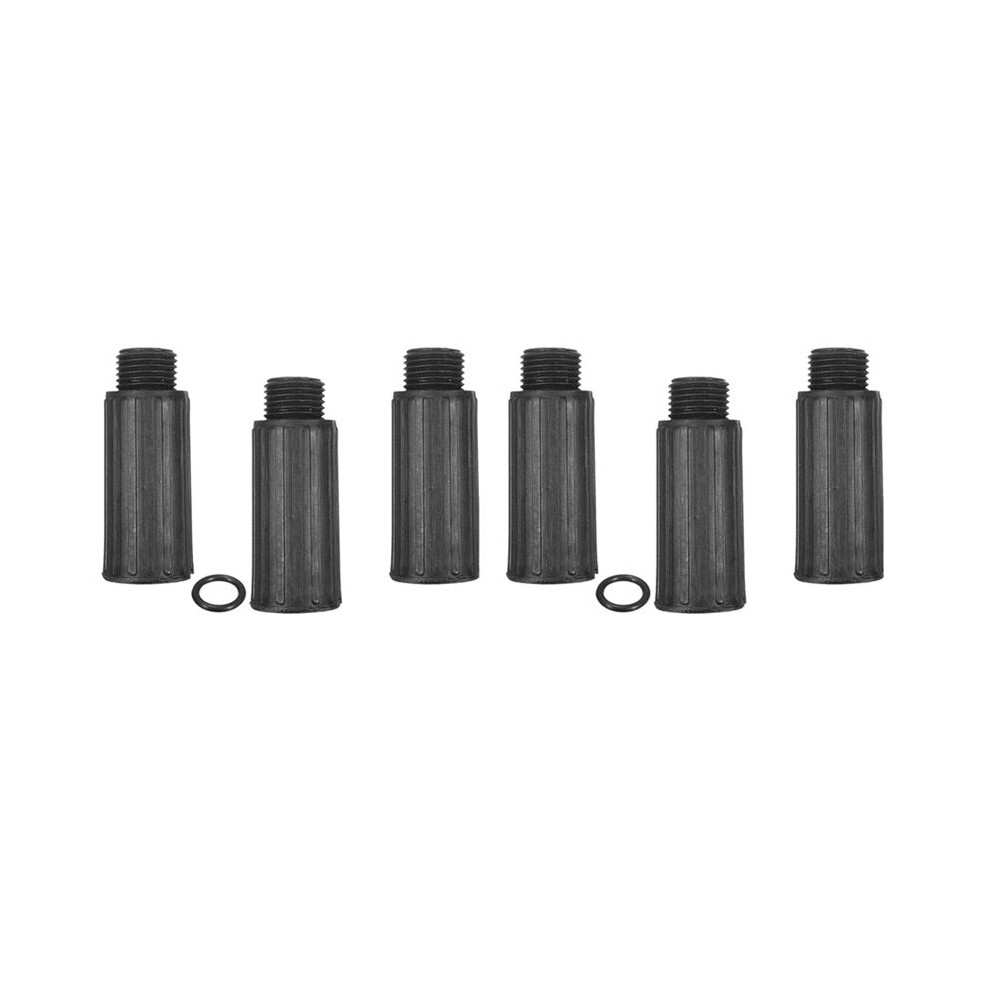 6Pcs Oil Cap Plug Air Compressor Craftsman Parts For E100087 Black Thread M15 1.50Mm Craftsman Air Compressor Oil 6034236402783