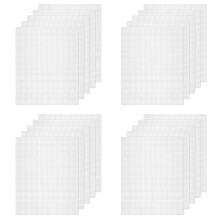 20 St Mesh-Plastduksark 19,6 x 13 Tum för Broderi-, Akrylgarn-, Stick- och Virkprojekt