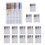 14 Boxes  Quick Fix Sewing Kit Easy Pre Threaded Needle Kit Basic Personal Sewing Kit Plastic Threaded Needle Holder 1