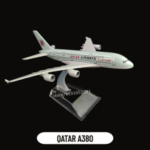 (14.QATAR A380)Scale 1:400 Metal Aviation Replica Vietnam A350 Asia Airline Boeing Airbus Aircraft Model