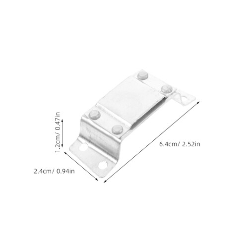 6 grampos para lanterna em capacete com suporte antiderrapante 2