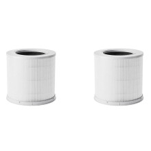 2X Filtro Purificador de Ar para Purificador de Ar 4 Filtro Compacto Purificador de Ar Inteligente PM 2.5 com Filtro de Carvão Ativado