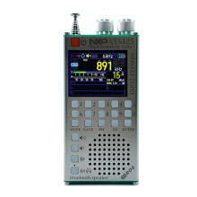 Upgrade ATS125 ESP32 65-108MHz Portable Radio Receiver FM/SW/MW/LW with NXP TEF6686 Chip, Dual-Mode Stereo