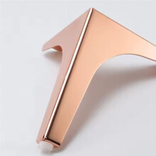 4pcs Modern Furniture Legs Metal Gold Black Sofa Feet for Table Bed Chair Desk Support Furniture Hardware
