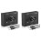 2 Set 3.5mm Audio Switcher, 2 Input 1 Output/1 Input 2 Output Audio Splitter Switcher, Switcher Box,One-Key Mute Button 1