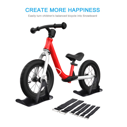 Prancha De Esqui Para Bicicleta De Equilíbrio Infantil Ajustável 1