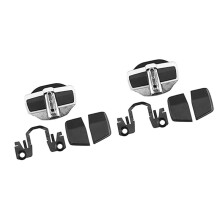 6Set Car TRD Door Lock Buckle Upgraded Stabilizer Cover Latches Stopper for - Series Eliminate Abnormal Space