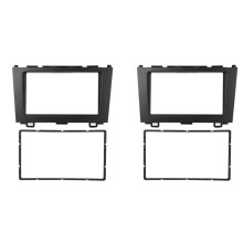2X 2 Din Car DVD Stereo Radio Fascia Panel Frame for CRV 07-10