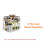 Double-Layer Rotating Rack Multi-Function Rotating Rack for Home Kitchen Height-Adjustable Rack with Hooks Two-Pack 6