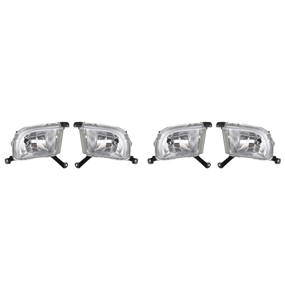 4X Car Front Bumper Fog With Lamp Bulb For Daewoo For Lacetti/Optra 4Dr For Hrv 2003-2007 Light 6031501870780