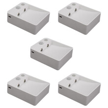 5X Nacht Licht Bewegung Melder Nacht Tisch Lampe Wohn Raum Beleuchtung 1 LED Kabellos Passway Korridor Treppe Toilette Not Licht