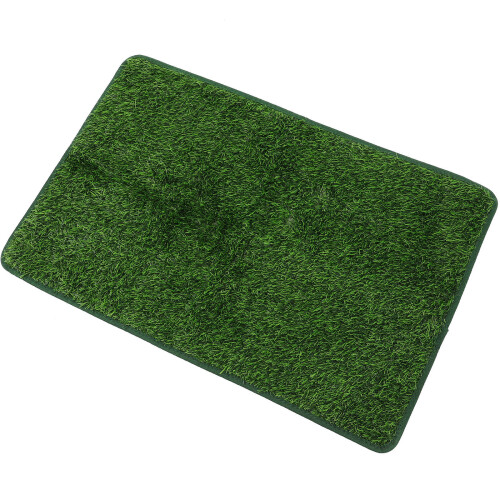Tapete Absorvente Para Pets Com Almofada De Grama Resistente 1