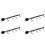 4X for  for 1.9 TDI / PD Engine Injector Wiring Loom 038971600 1