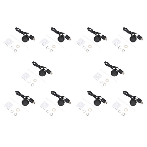 10X Akustisk Gitarr Pickup Piezogivare för Gitarr Violin Ukulele Mandolin 1
