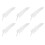 600Pcs White Feathers   for Party Hat Crafts Wedding Decoration 15-22cm 2