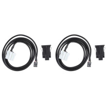 2X Automotive 32-Pin Aux Audio Cable Socket Module Interface Adapter Cable for 2 3 5 6 Mx5 Rx8 2 3 5 6