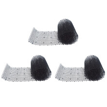 3X Huishoudelijke Tuin Cat Scat Mat Prickle Strip Anti Cat Dog Repellent Afschrikmiddel Spike Mat Garden Flower Plant-Zwart