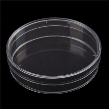 100Pcs Sterile Petri Dishes W/Lids for Lab Plate Bacterial Yeast 55mm X 15mm
