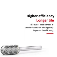 Carbide Rotary Burr Shank Type Single Double Slot Tungsten Steel Type Single Double Slot Tungsten Steel