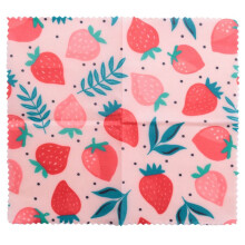 3Set Reusable Beeswax Cloth Wrap Food Fresh Bag Lid Jungle Party Bees Wax Wrap for Sandwich Cheese
