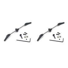 2X Metal Front Axle Steel Gear Bridge Kit for WPL C14 C24 C34 B14 B24 B16 B36 1/16 RC Car Upgrade Parts
