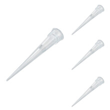 Laboratory Clear White 10UL Lab Liquid Pipette Pipettor Tips 2000 Pcs