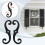 Cast Iron Shutter Fasteners Shutter Dog Holders External Shutter Tieback Hardware Including Mounting Screws 3