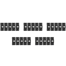 DIY Audio Sound Box Speaker Wall Mount Iron Hook Hanger Plate 25PCS