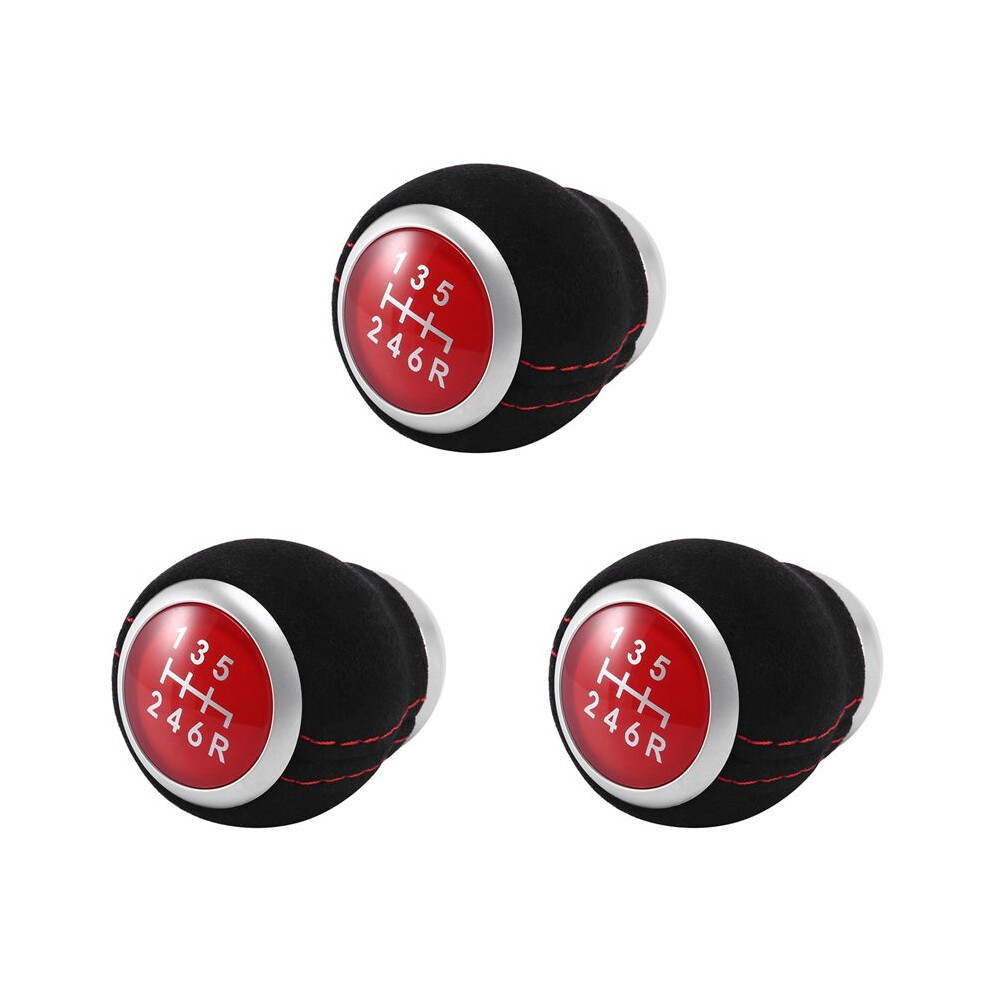 3X 6 Speed Car Manual Transmission Shift Knob Gear Shift Knob For Impreza Wrx Sti Outback Forester 2009-2019 4712734001401