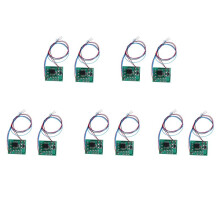 10Pcs DIY Scale Construction Sand Table Model Circuit Board Traffic Light Signal Model HO Scale Train Railway Miniatures