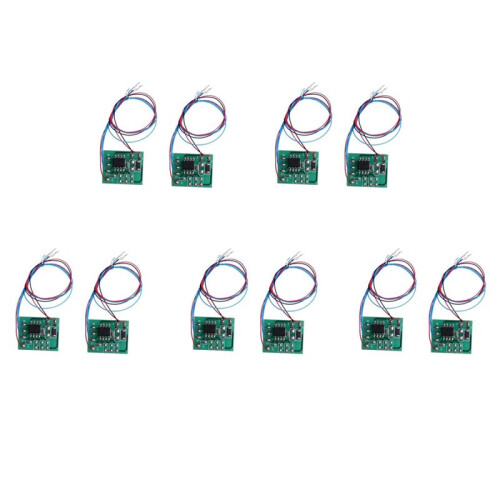 10Pcs DIY Scale Construction Sand Table Model Circuit Board Traffic Light Signal Model HO Scale Train Railway Miniatures