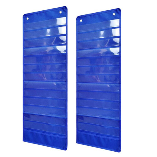 2X Tableau de Poche en Tissu pour Enfants