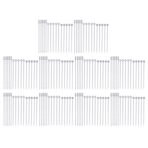 Edelstahl Cocktail Picks Martini Picks Set (150 Stück)