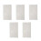 40PZ Bocchini per Bocchini per Sax Alto / Tenore Patch Trasparenti 1