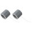 2Stück 500M 50Lb Bunte 4 Stränge Multifilament Pe Braid Angelschnur (Grau) 1