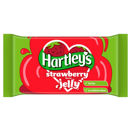 Hartley's Strawberry Tablet 135g (Pack of 12)