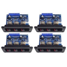 4X 2.1 Kanal Digital Leistungsverstärkerplatine 2X25W + 50W 5.0 Subwoofer Klasse D