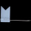 100 Flag Shape Map Pins Sughero Notice Board Drawing Pins Push Pin Bianca 1
