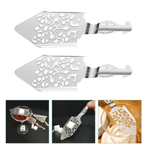 2Stk Multifunktionaler Absinthe Löffel Für Bar Zuhause 2