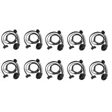 10X 2-Pin Headphone Headset TK220 for Jianwu UV-5R BF-888S Retevis H777 PUXING TYT Interphone C9009
