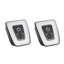 2X Bicyclette la Lumière de Vélo Vélo Rechargeable USB la Lampe Frontale Phare de Vélo Cyclisme LED Lampe de Poche Lanterne pour Le Vélo