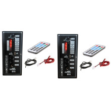2X 3.7V Amplifier Board Square Dance Speaker Amplifier Support AUX TF-Card U-Disk Recording 5-8Inch Speaker