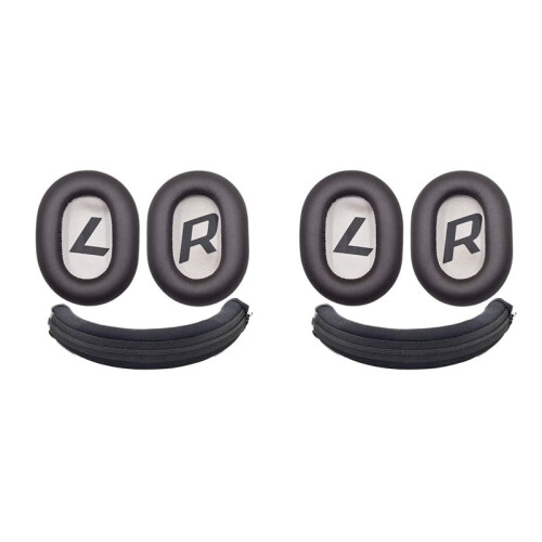 2Set Cuscinetti per Le Orecchie Cuscino per Le Orecchie Cuscino per Orecchie Cuscinetti per Le Orecchie Sostituzione per Le Cuffie